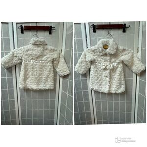 Koala Kids, Baby,Winter Jackets, 18 months, White, Long Sleeve, Buttons, Polar.!